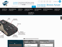 Tablet Screenshot of miamicenter.cl